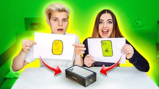 КТО ЛУЧШЕ НАРИСУЕТ ПРЕДМЕТ, ПОЛУЧИТ ЕГО ЧЕЛЛЕНДЖ !!!